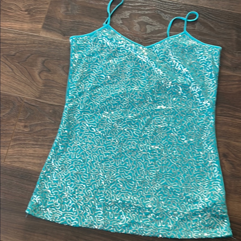 Thalia Sodi Vibrant Blue Top